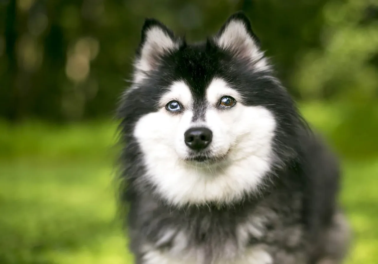 Tête d'Alaskan Klee Kai 