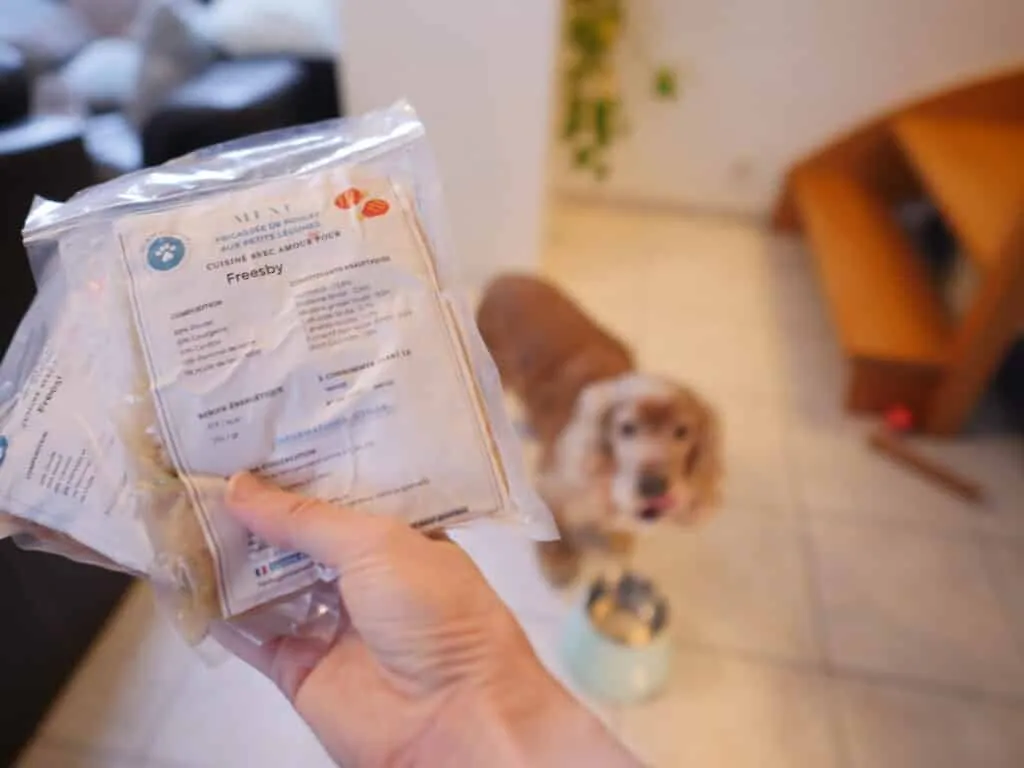 Ration ménagère pour chien Miamnimaux 