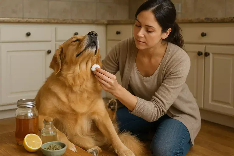 mon chien se gratte remede de grand mère